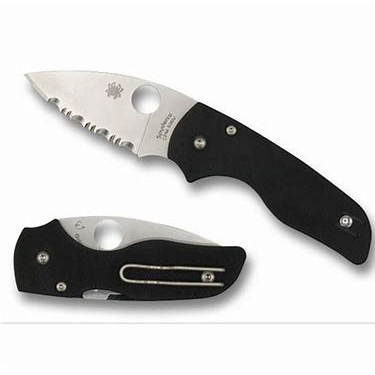 Spyderco  C230GS    Native   CPM-S30V钢  G10手柄  黑色 1170