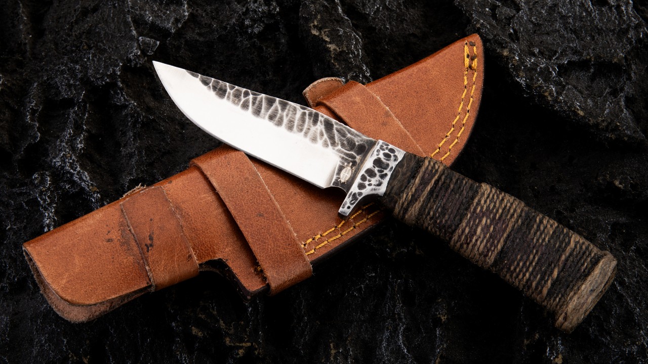 美国刀匠史蒂夫.卡兹 高碳钢 艺术刀剑