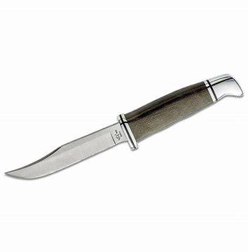 Buck Knives 0102GRS1-B 102 Woodsman CPM-S35VN钢 Micarta手柄 绿色  1249