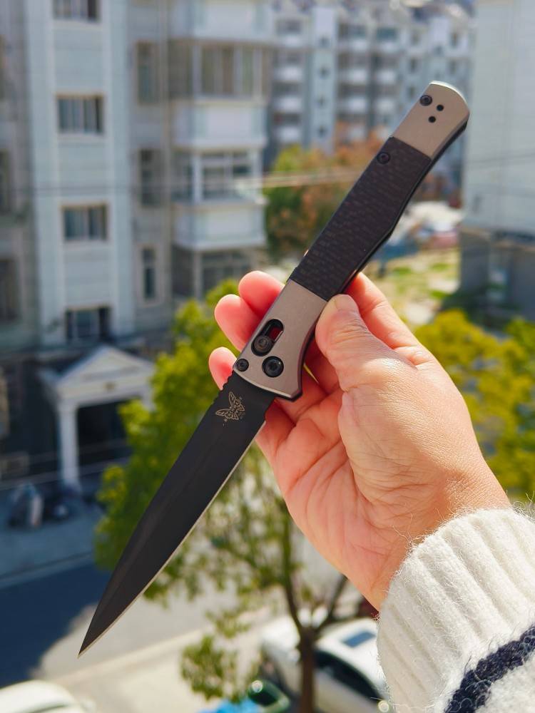 【售完】Benchmade 4170BK S90V钢 铝+碳纤维柄 1800