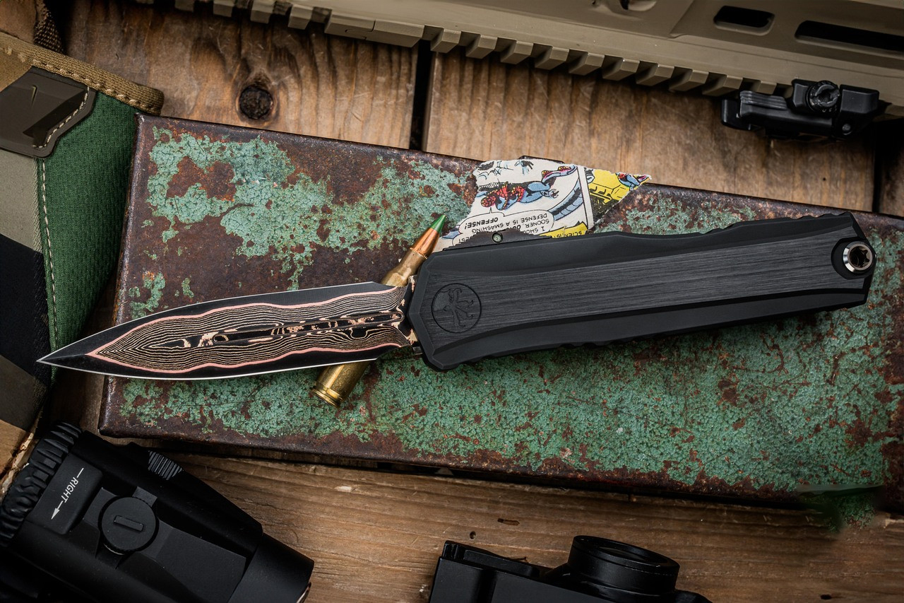 Microtech/Marfione Cypher II OTF M390MK钢 铝制手柄 MCT1242-16MS1 黑色 13500