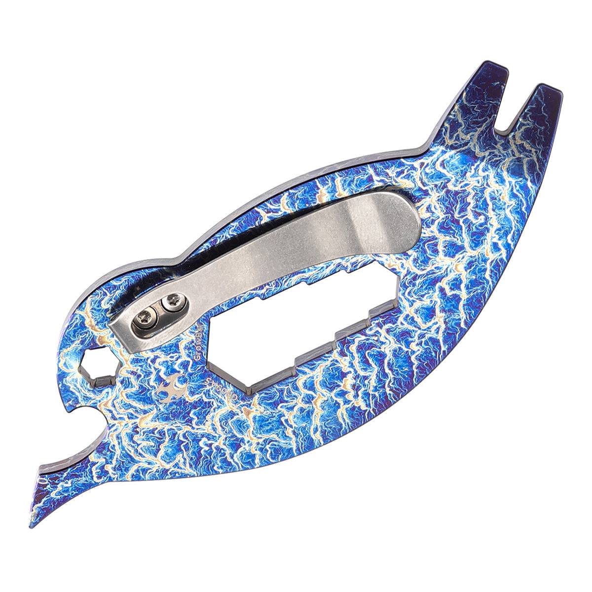 Kansept EDC CrowBar 钛合金 G009A5 钛蓝色 180