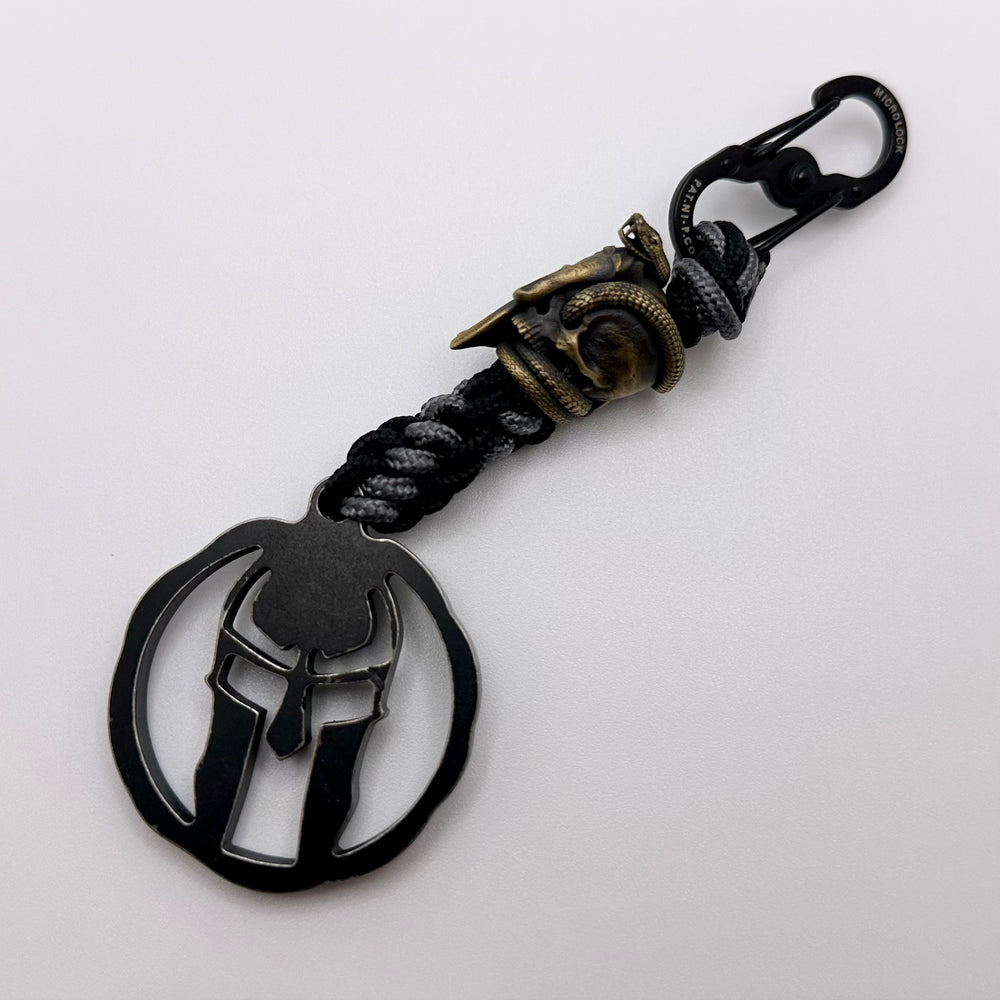 Microtech/Marfione Spartan Viper 珠子配 Spartan 吊坠降落伞绳挂绳 4100