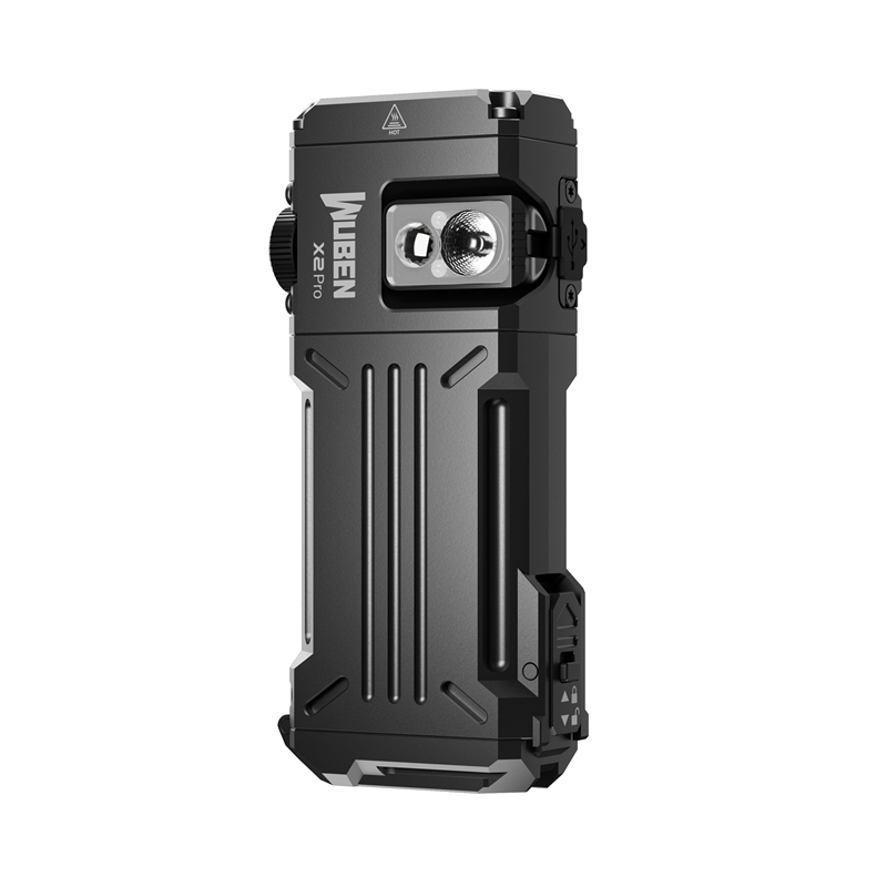🤝WUBEN X2 Pro多功能可调焦强光小手电筒 UV版本 黑色 含电池 348