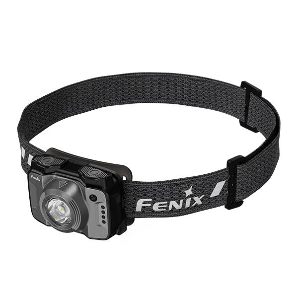 🤝Fenix HL12R V2.0 户外超轻充电强光头灯 枪灰色 内置锂电池 500流明 258