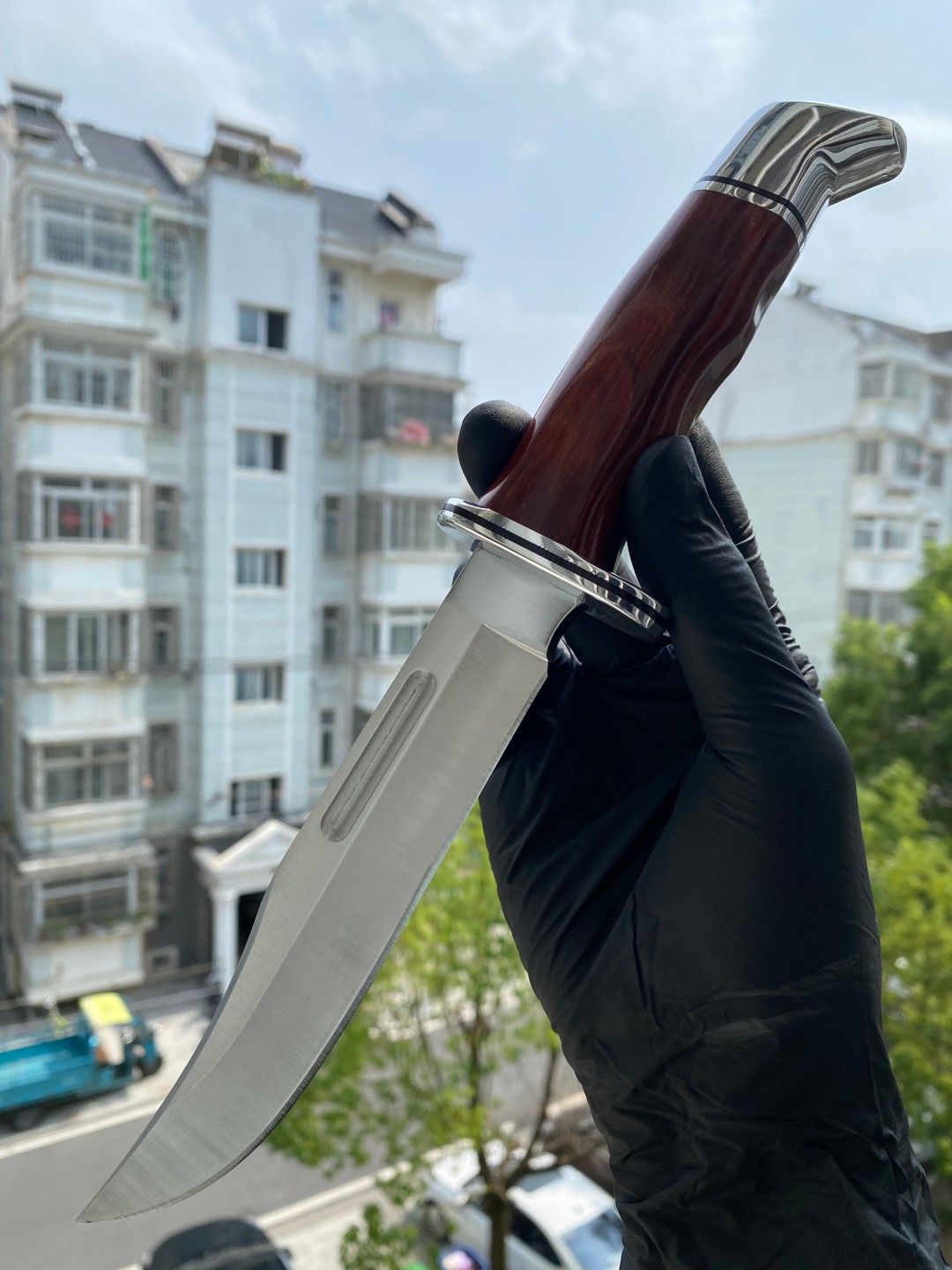 🔥 Buck 119 特别定制版 420HC钢 黄檀木柄 0119CCS1-B 红色 980