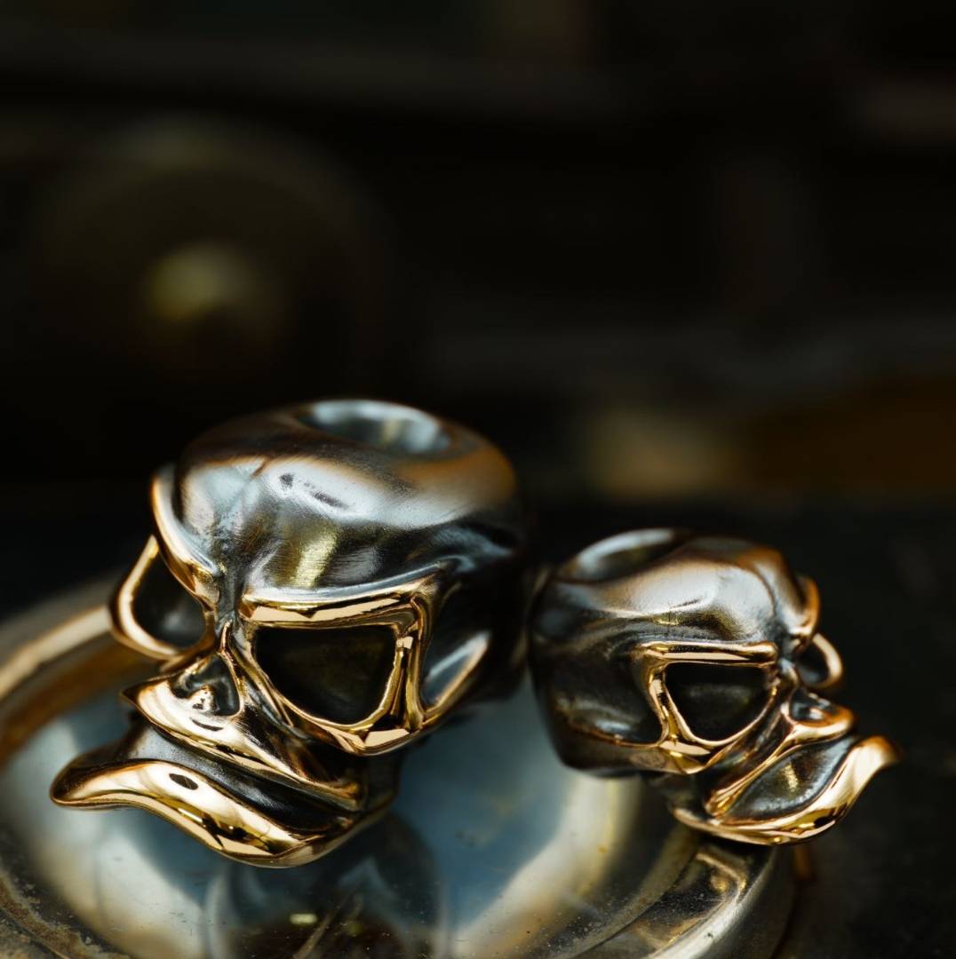 Cpprhd 十周年纪念版经典骷髅造型刀坠