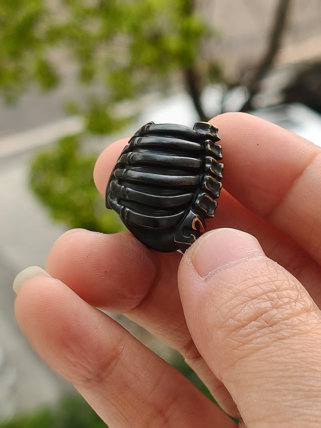 Alex Peshkov 俄罗斯珠宝设计师亚历克斯刀坠吊坠伞绳 肋骨