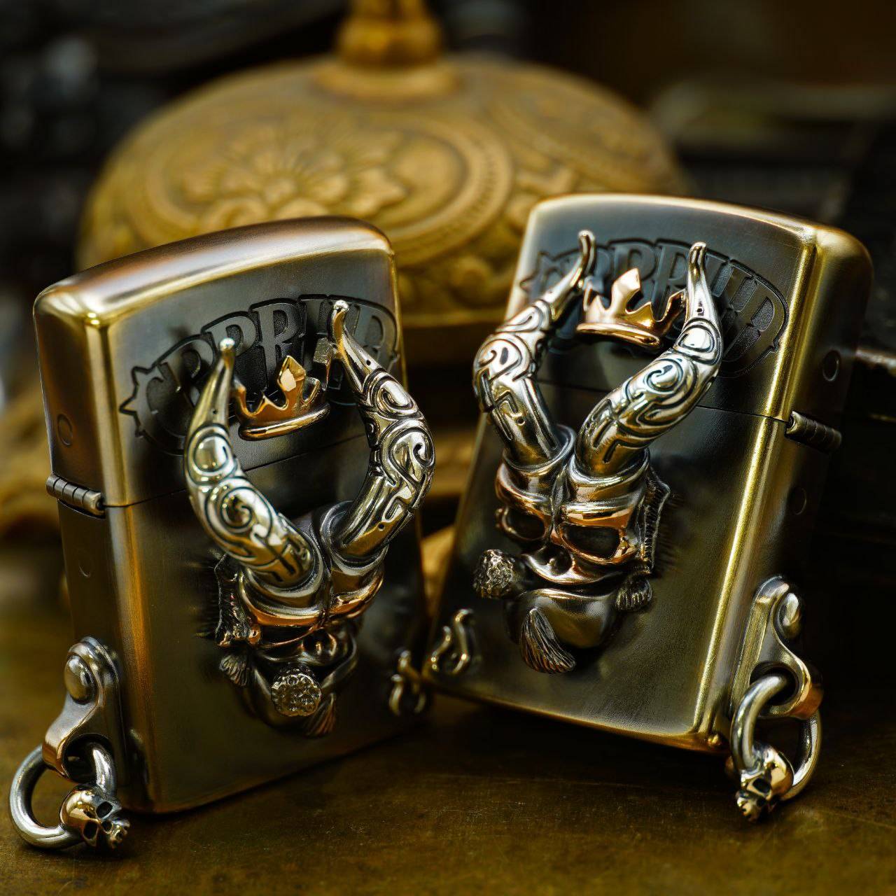 Cpprhd 铜斑蛇十周年 2025蛇年限量版地狱男爵打火机