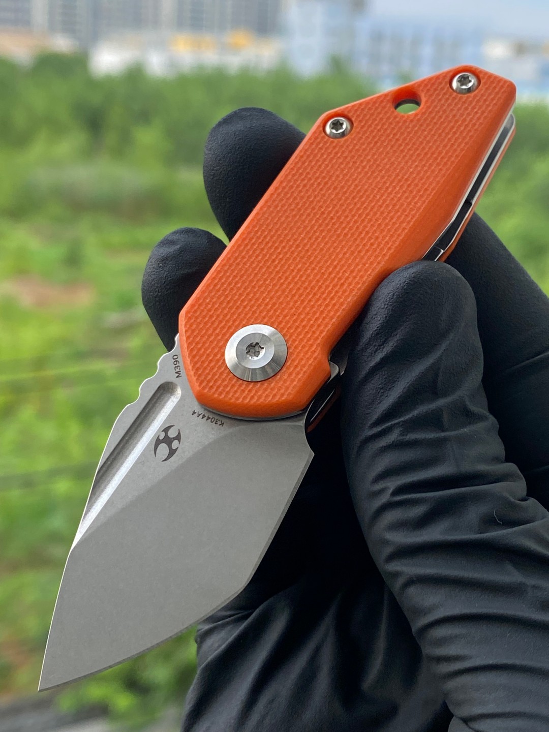 5【特惠】Kansept  K3044A4 RIO M390钢 G10手柄 橙色 原价580 特惠245