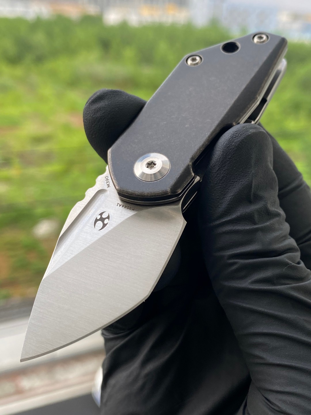 4【特惠】Kansept  K3044A1 RIO M390钢 钛柄 黑色 原价1080 特惠433