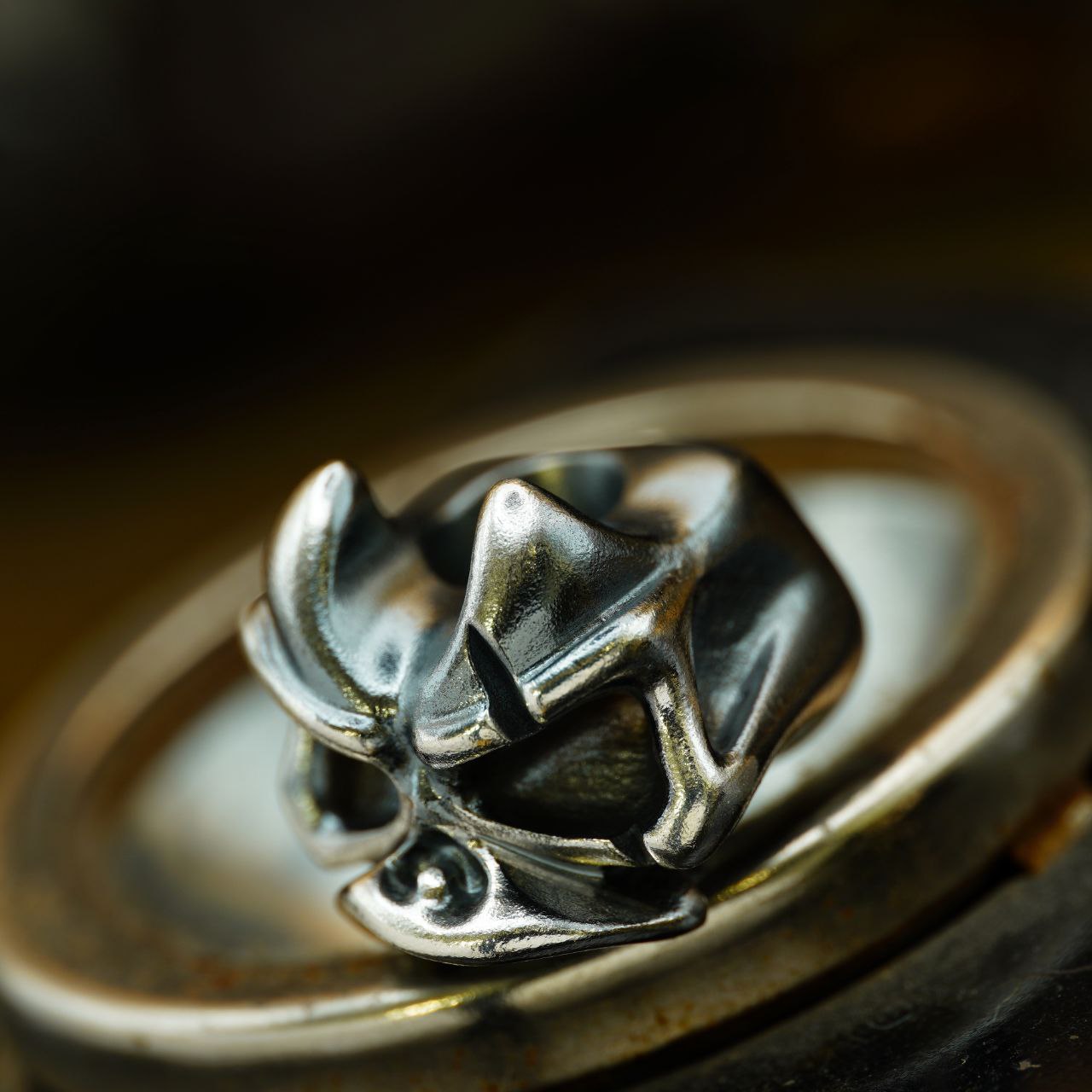 Cpprhd 俄罗斯铜斑蛇战斗骷髅 银