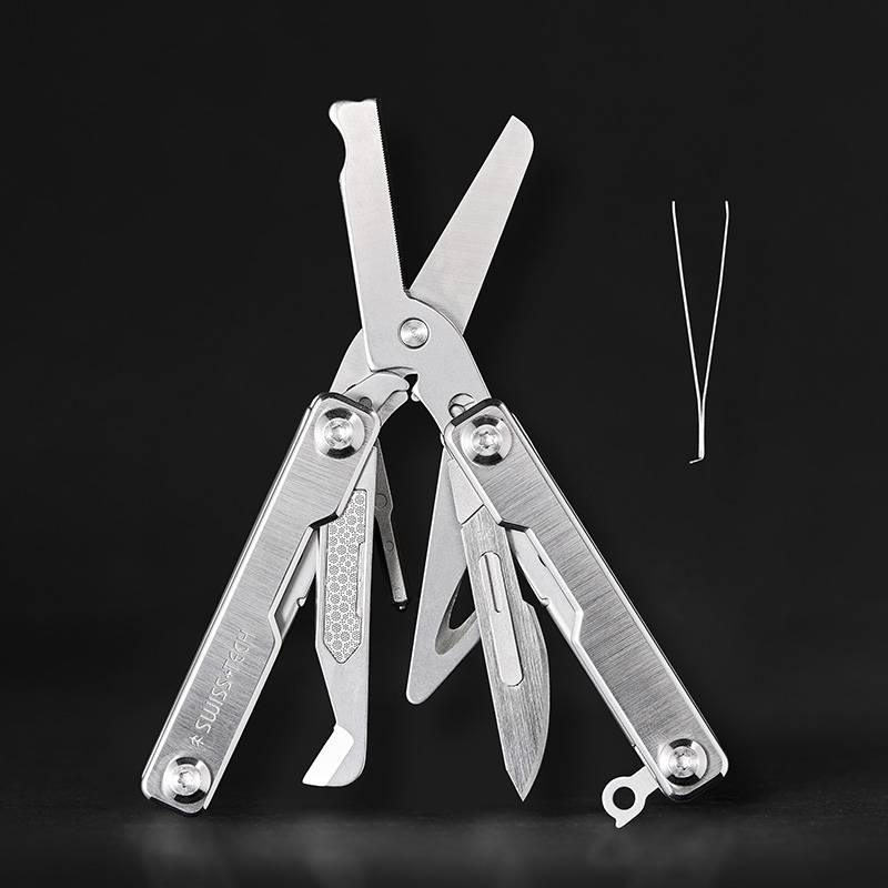 SWISS+TECH 瑞士科技 赤眼蜂 多功能急救剪刀