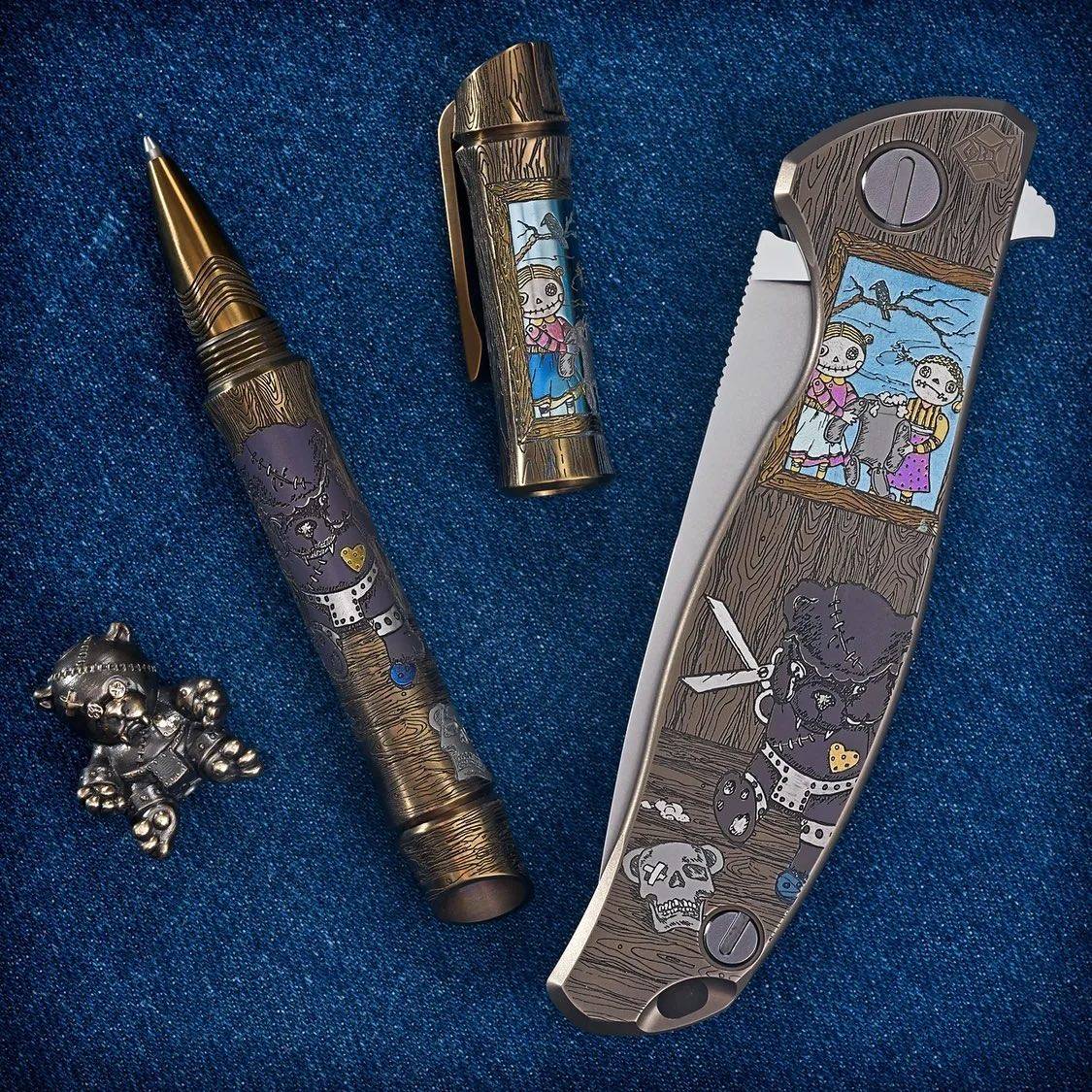 Dmitry Streltsov Bamboo Titanium Pen