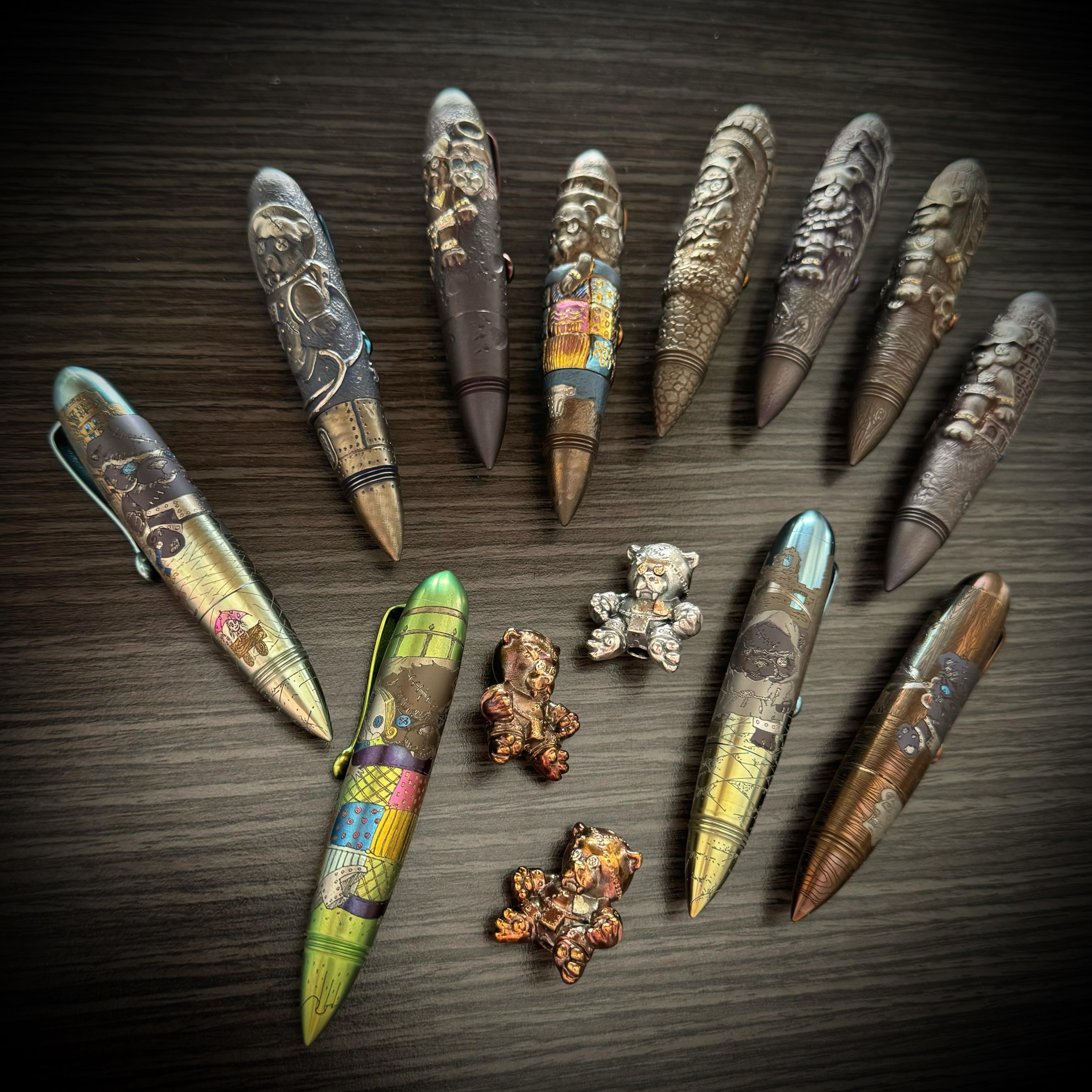 Dmitry Streltsov Bamboo Titanium Pen