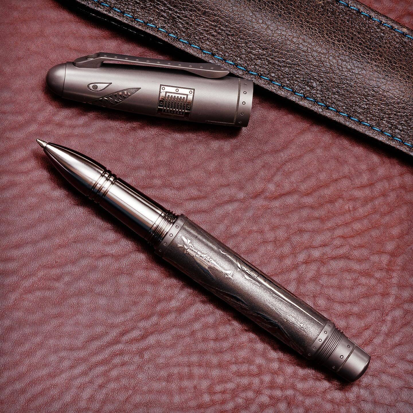 Dmitry Streltsov Bamboo Titanium Pen