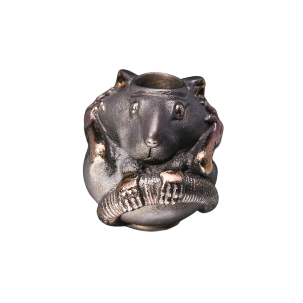 Streltsov Bad Teddy 俄罗斯艺术家 德米特里·斯特列尔佐夫 根付生肖鼠