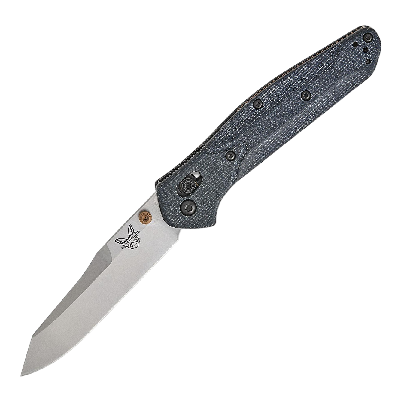 Benchmade Osborne M390钢 米卡塔柄 940-04 蓝色 2399