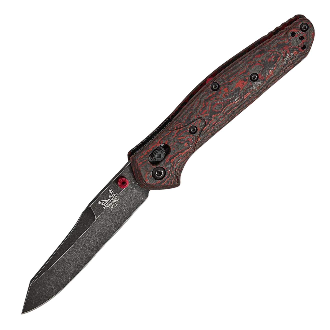 Benchmade Osborne CPM-MagnaCut钢 碳纤维柄 940BK-2502 红色 3299
