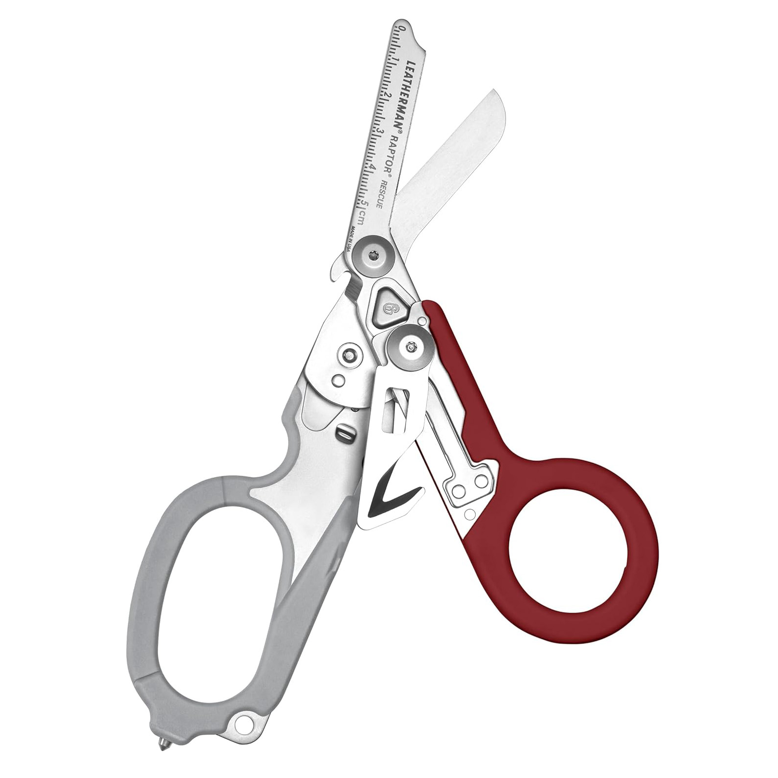 Leatherman 急救专家多功能组合工具剪刀  石榴红-833482 800