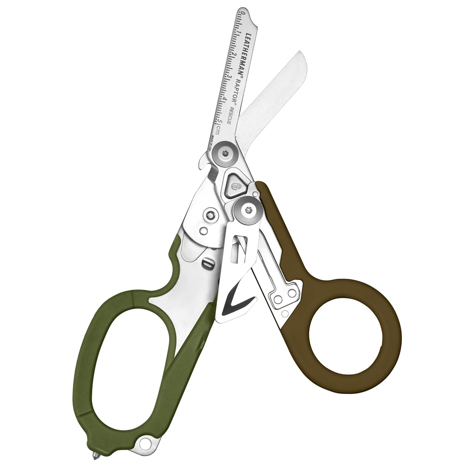 Leatherman 急救专家多功能组合工具剪刀  林地绿-833490 800