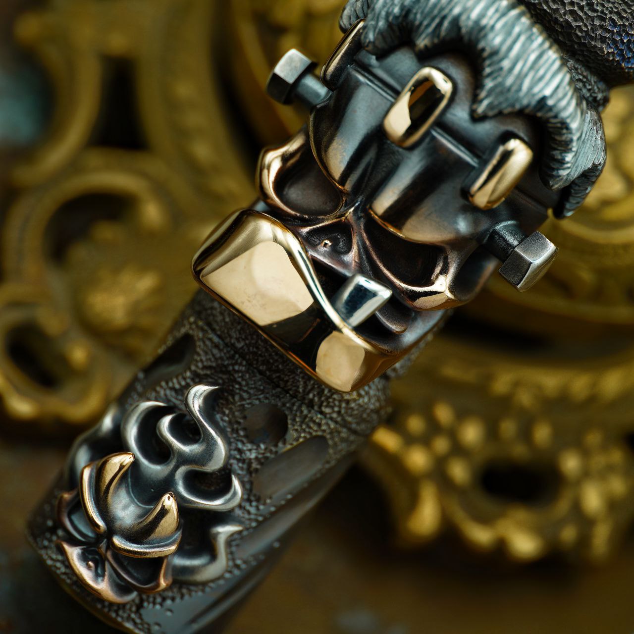 Cpprhd Custom Hanko Frankenstein Flashlight 俄罗斯铜斑蛇定制手电