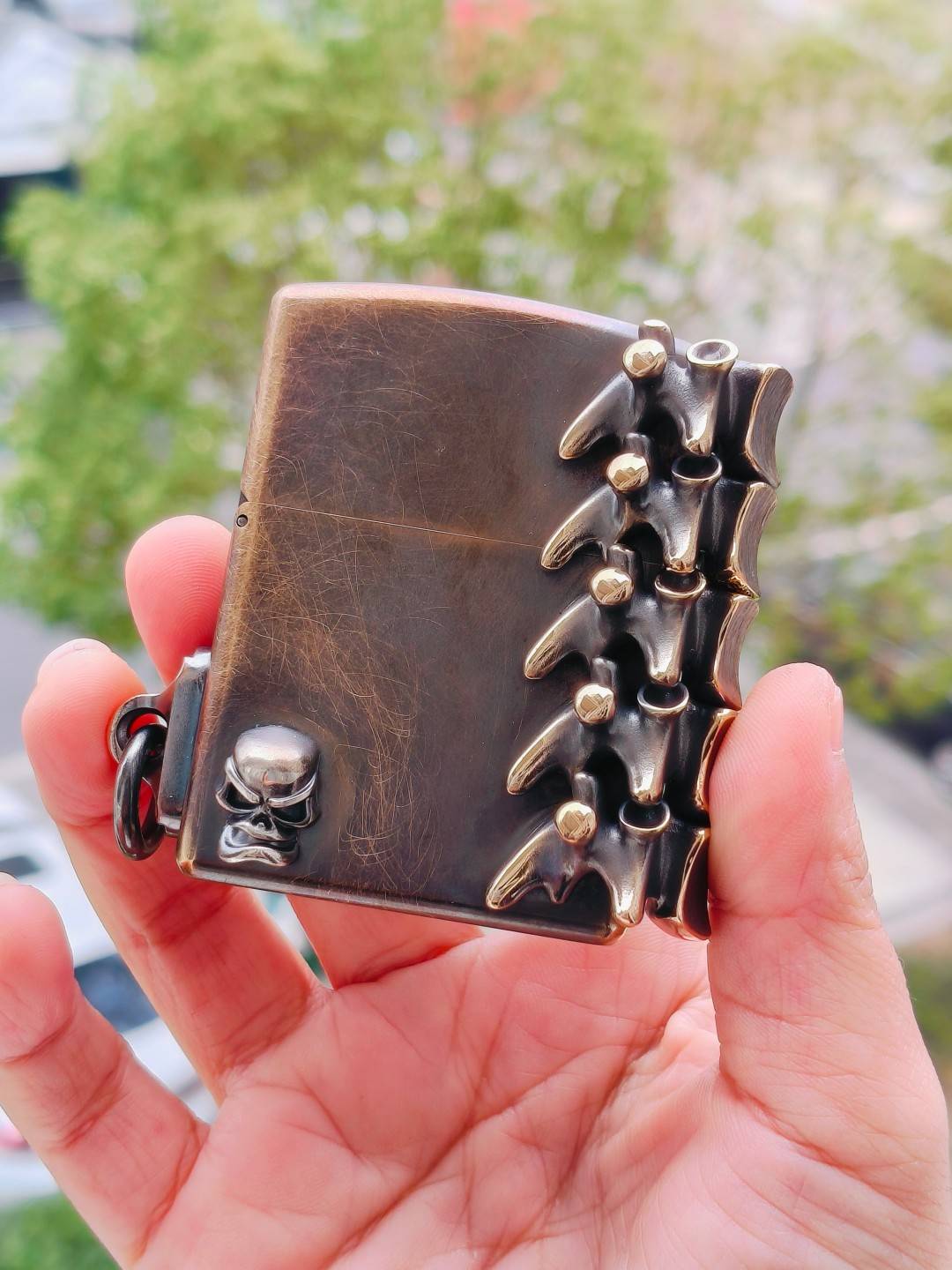 Cpprhd Custom Lighter 俄罗斯铜斑蛇定制脊骨打火机