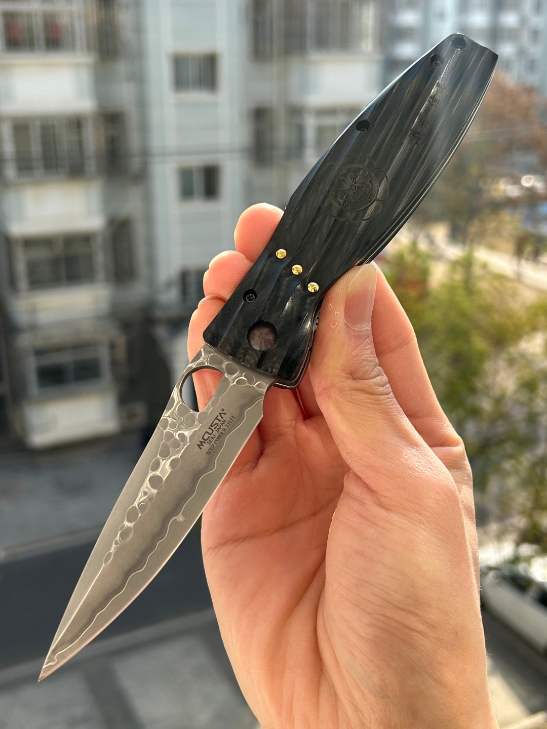 Mcusta MC-0181G Oda Nobunaga 织田信长 SGP2钢 米卡塔柄 1280