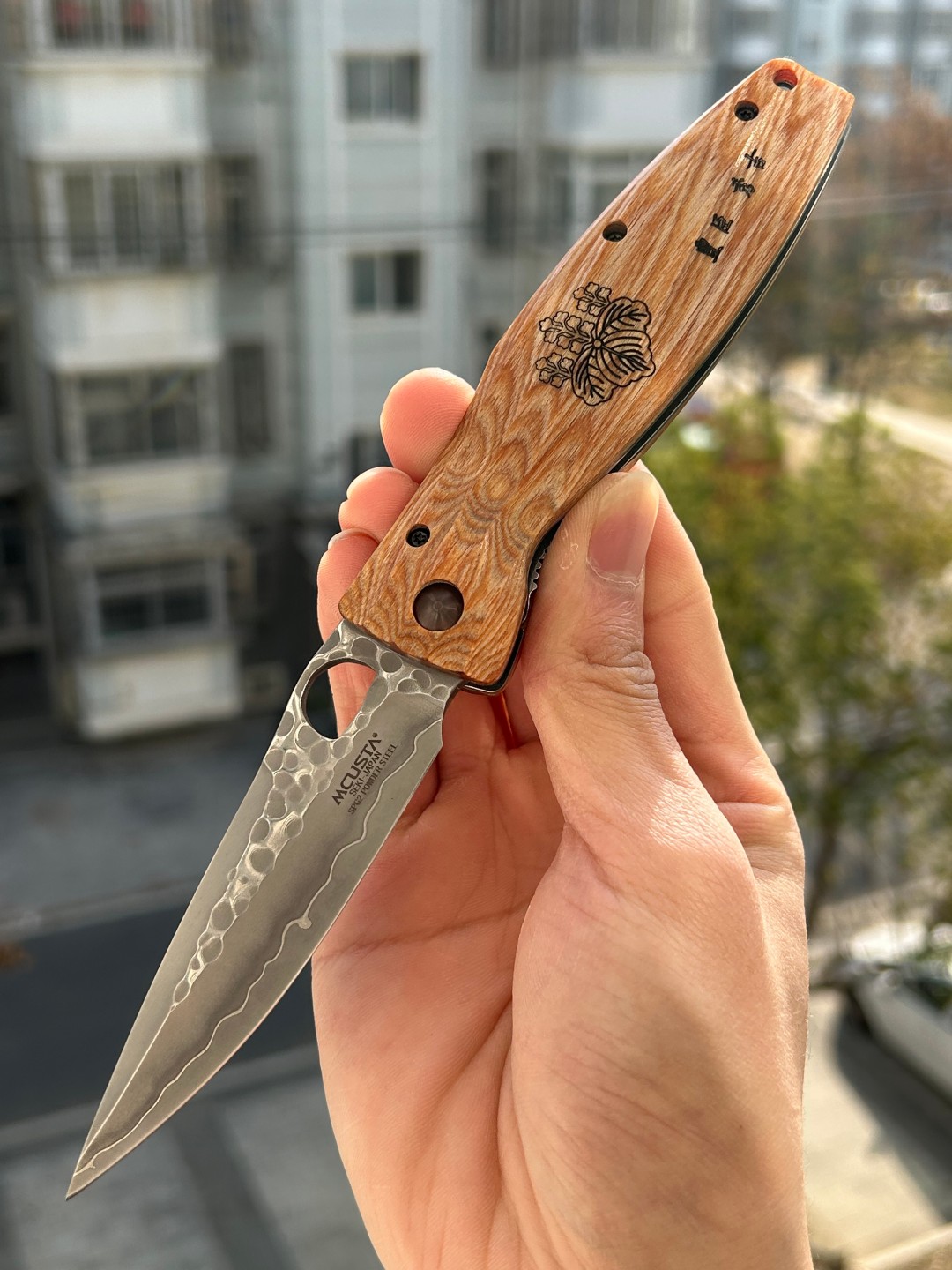 Mcusta MC-0182G Toyotomi Hideyoshi 豊臣秀吉 丰臣秀吉 SGP2钢 木柄 1280