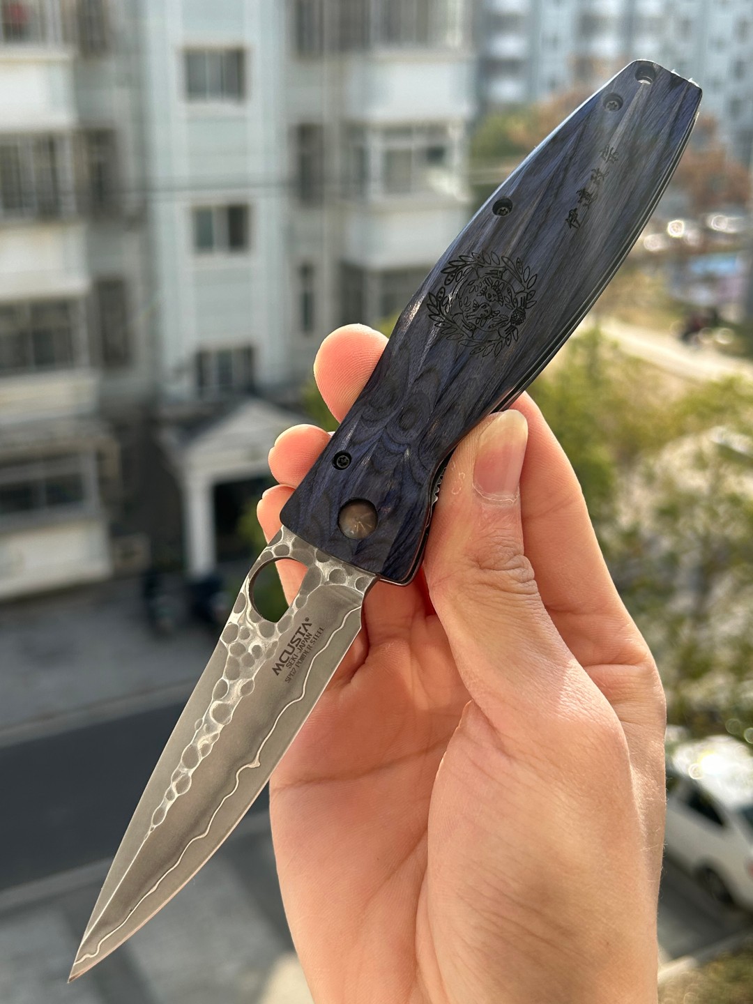 Mcusta MC-0186G Date Masamune 伊達政宗 SGP2钢 木柄 1280