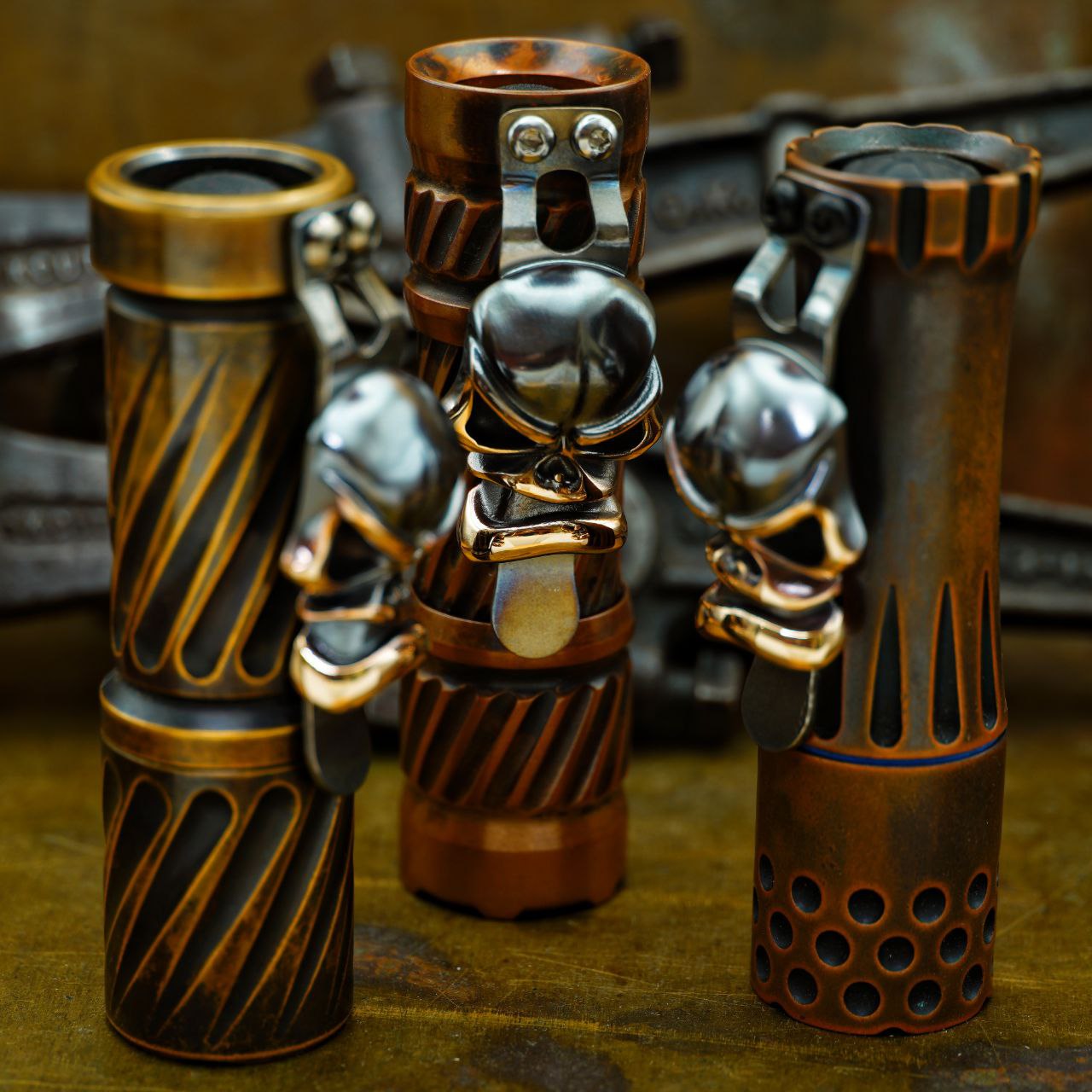 Cpprhd Flashlight Clip For Hanko, CWF, Laulima, Okluma 手电背夹 2800