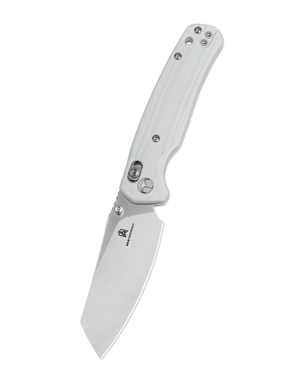 BESTECHMAN CICADA'S WING 10Cr15Mov钢 G10手柄 BMK06L 白色 380