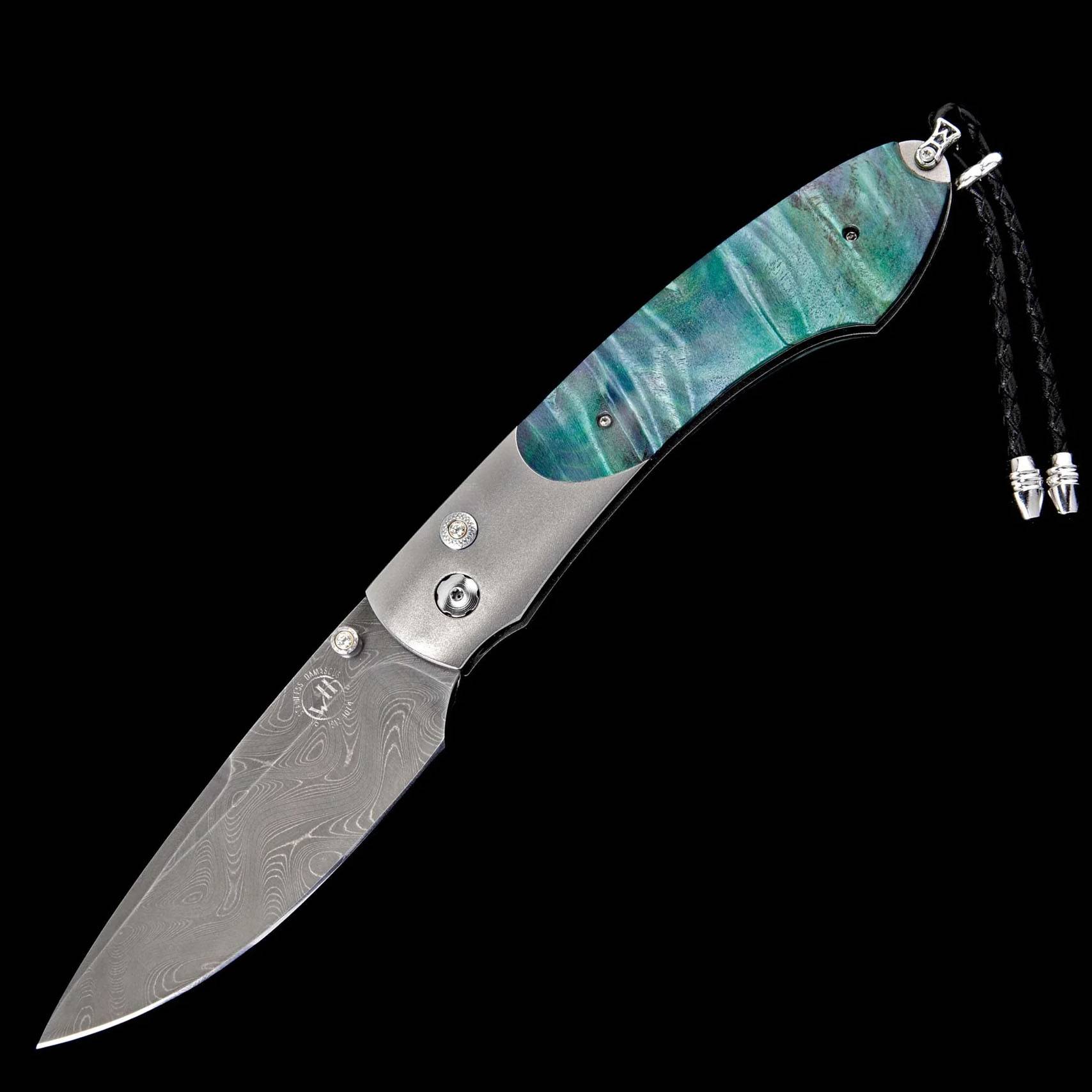 William Henry B12 BLUE BUCKEYE 威廉亨利折刀 7875