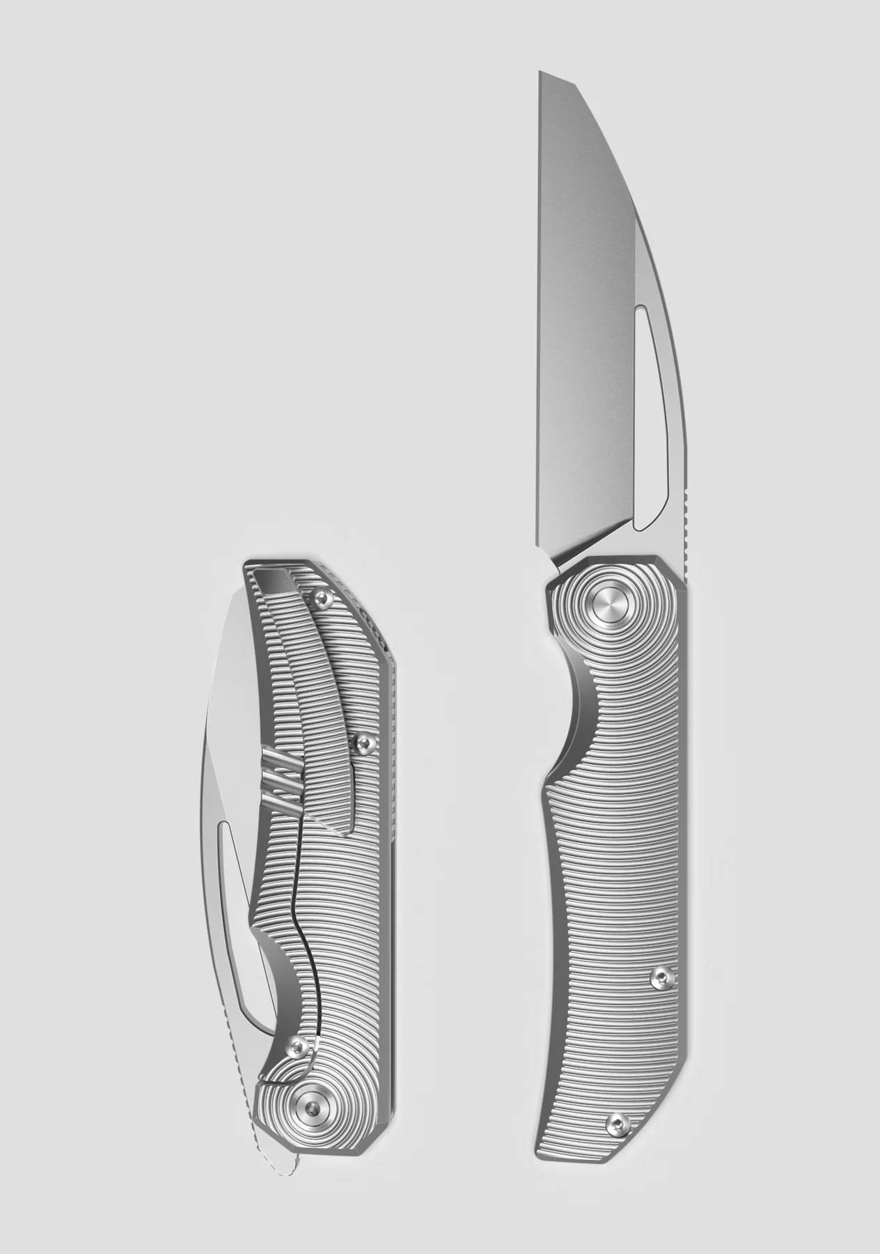 BESTECH MINI TAIPAN MagnaCut钢 钛合金手柄 BT2603A  钛原色 1680