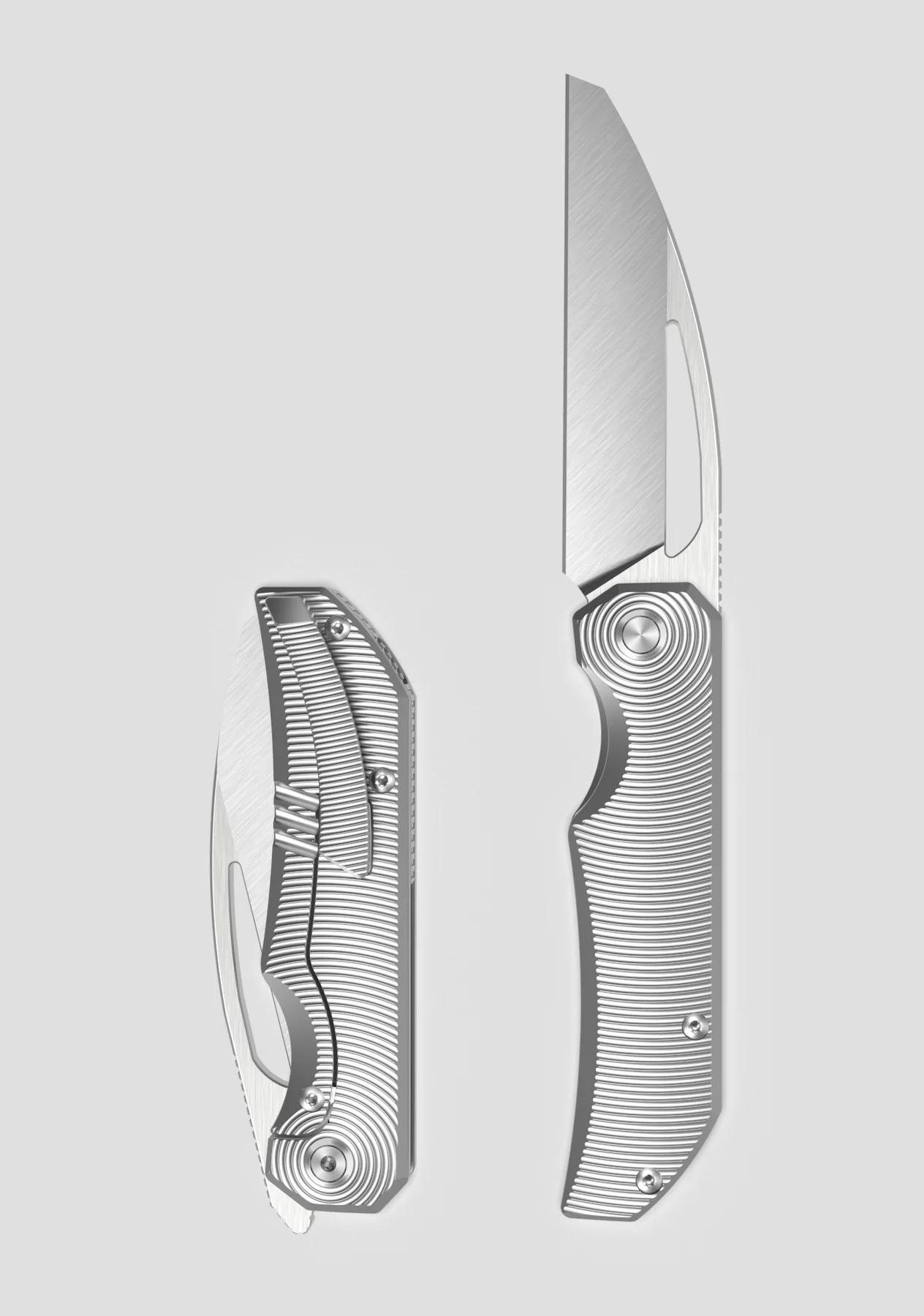 BESTECH MINI TAIPAN MagnaCut钢 钛合金手柄 BT2603C 钛原色 1800