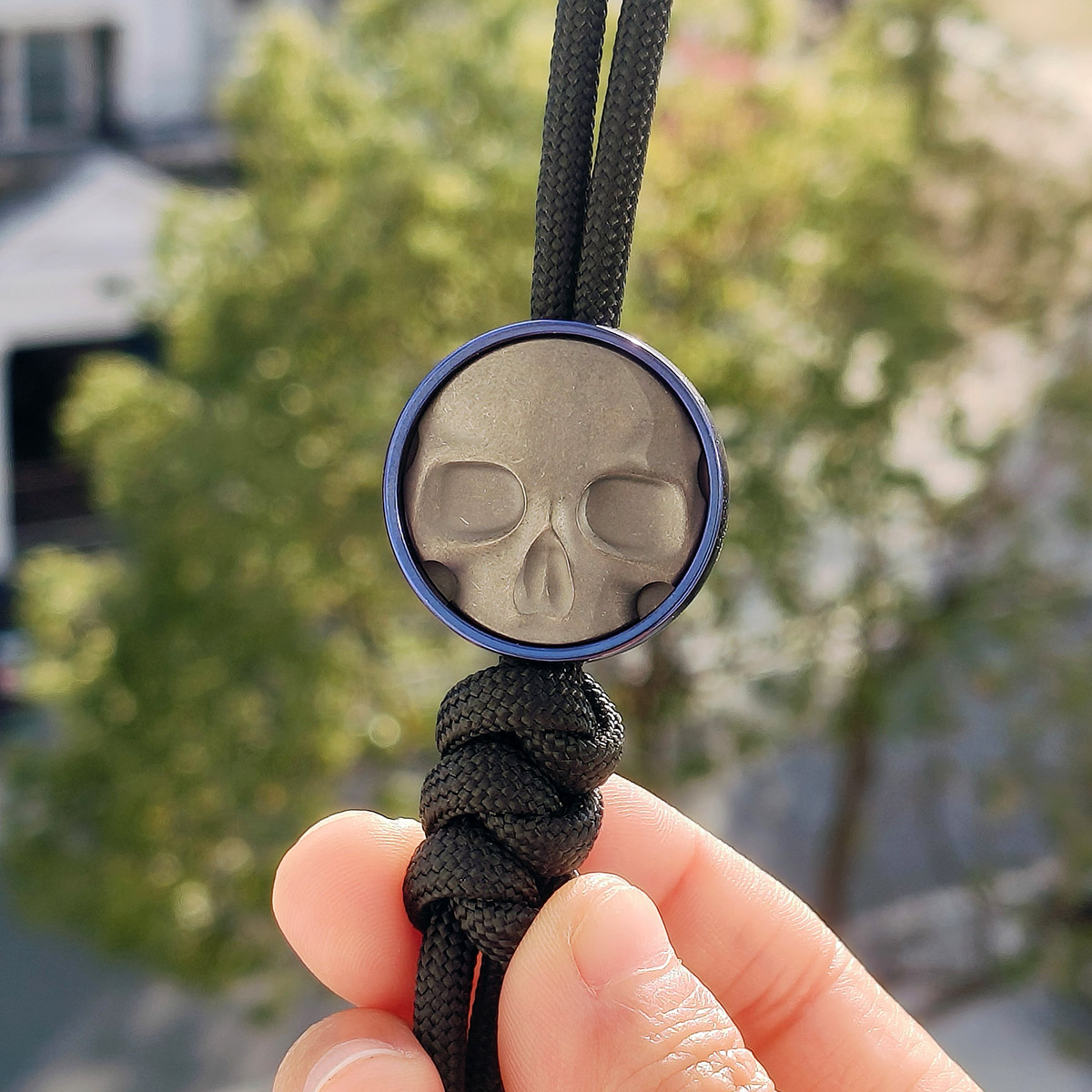 俄罗斯铜斑蛇 POP 钛合金开瓶器刀珠刀坠 紫色 1050