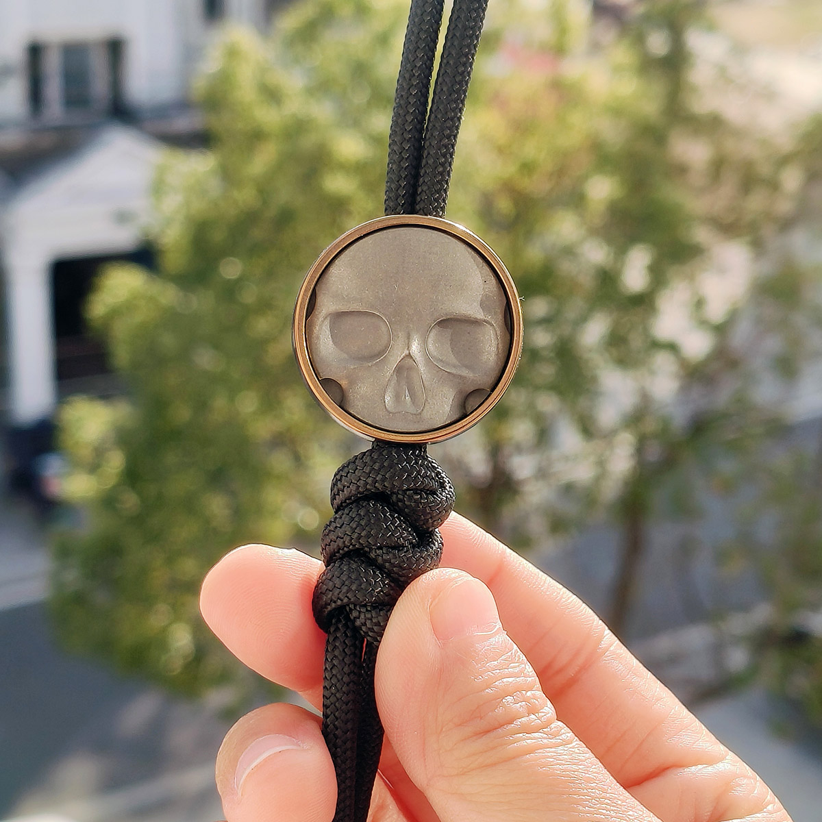 俄罗斯铜斑蛇 POP 钛合金开瓶器刀珠刀坠 棕色 1050