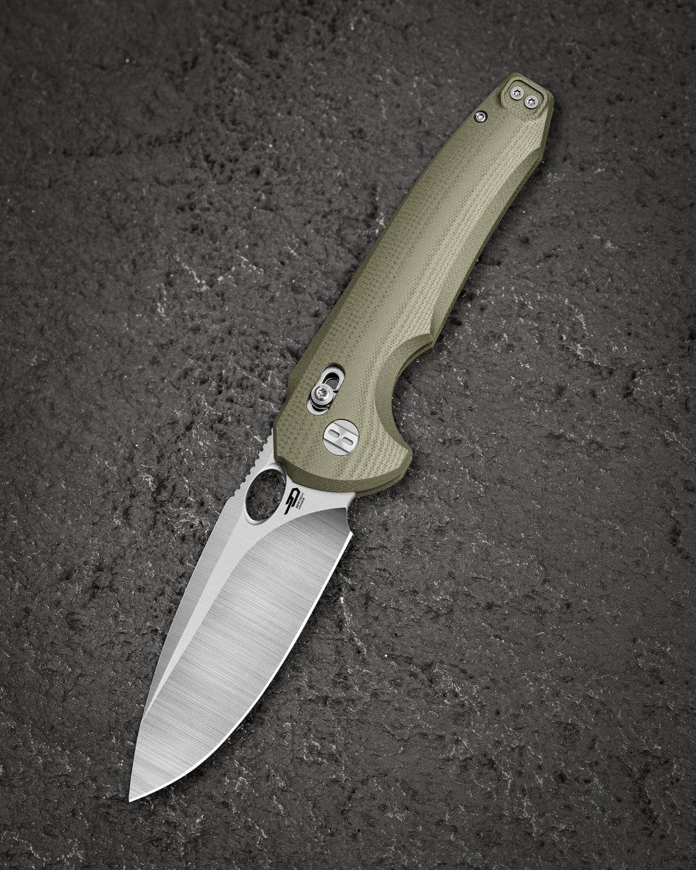 BESTECH NOCTAR 14C28N钢 G10手柄 BG66B 绿色 500