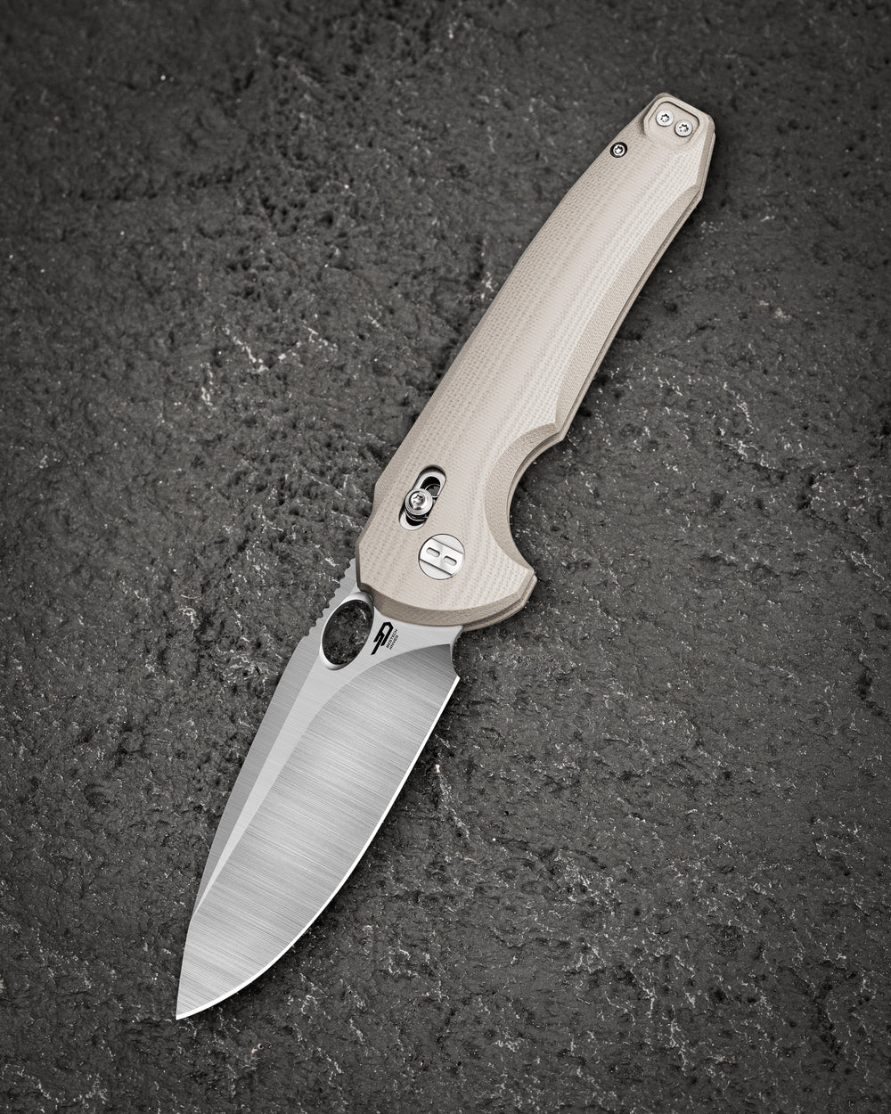 BESTECH NOCTAR 14C28N钢 G10手柄 BG66C 卡其色 500