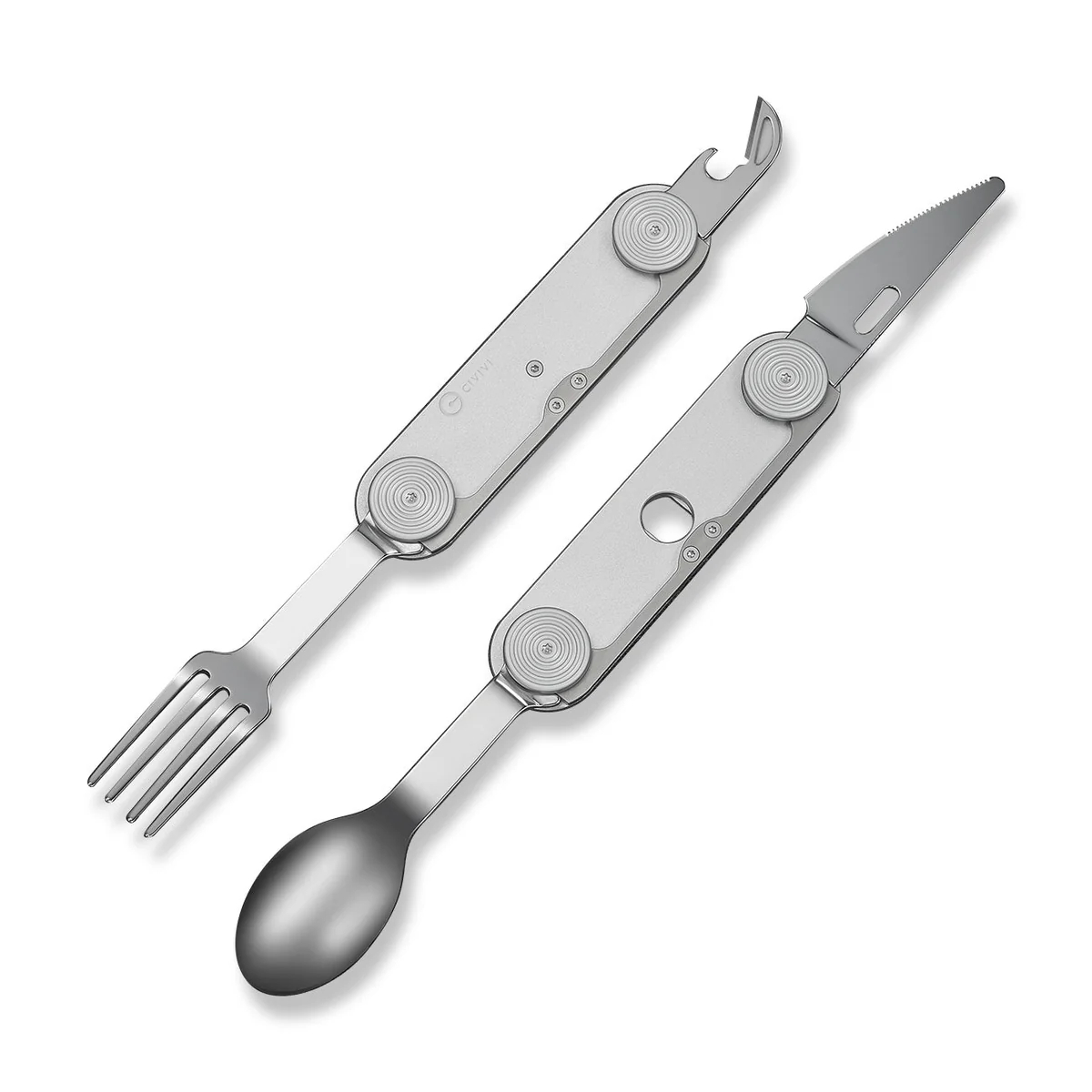 CIVIVI Partake 不锈钢 铝制手柄 C24032C-3 银色 700