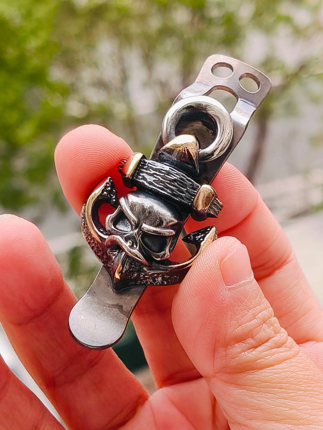 Cpprhd Flashlight Clip For Hanko, CWF, Laulima, Okluma 手电船锚背夹 3860