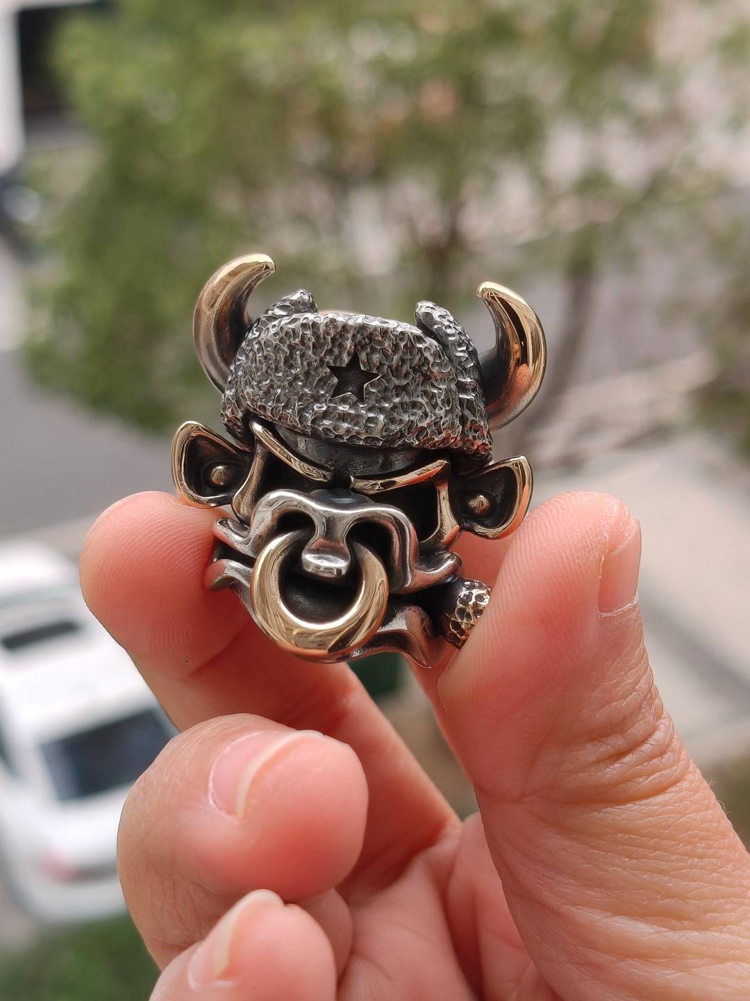 Cpprhd Star Bull 俄罗斯铜斑蛇 游骑兵牛头刀坠 限量 停产版本