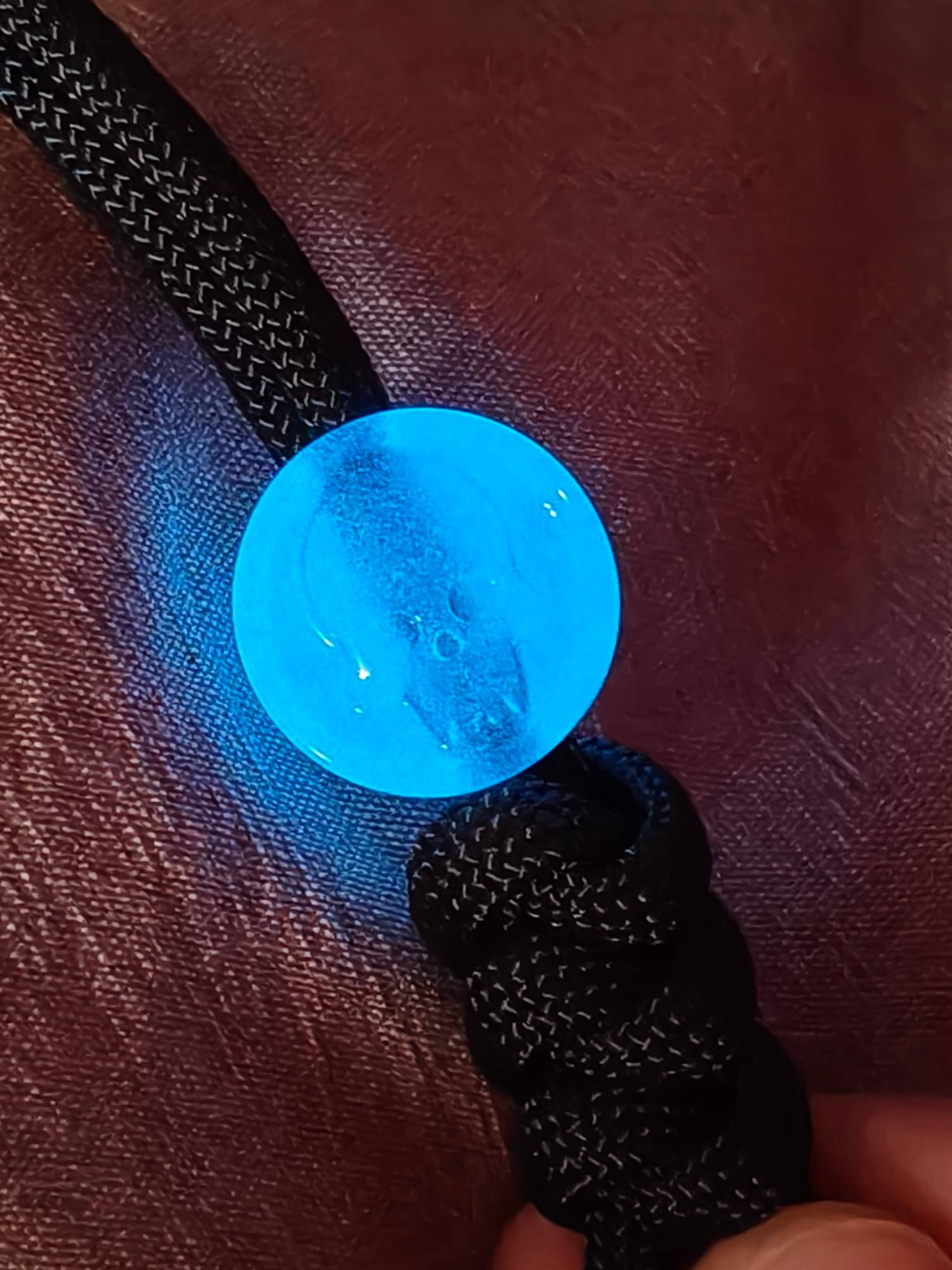 SSD工作室夜光刀坠伞绳EDC树脂刀坠吊坠挂坠DIY配件饰品骷髅挂件