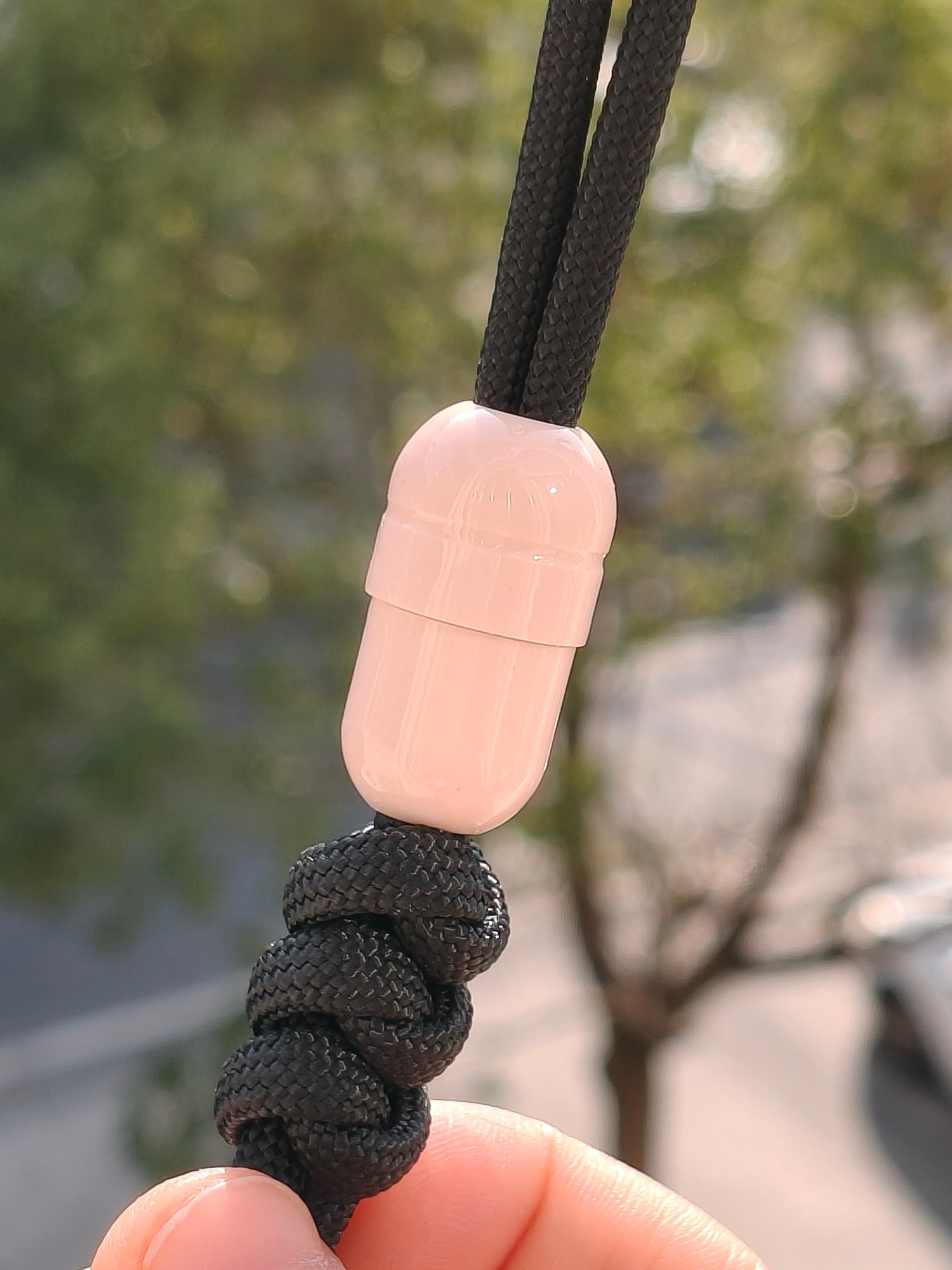 SSD工作室 胶囊树脂刀坠挂件 白色