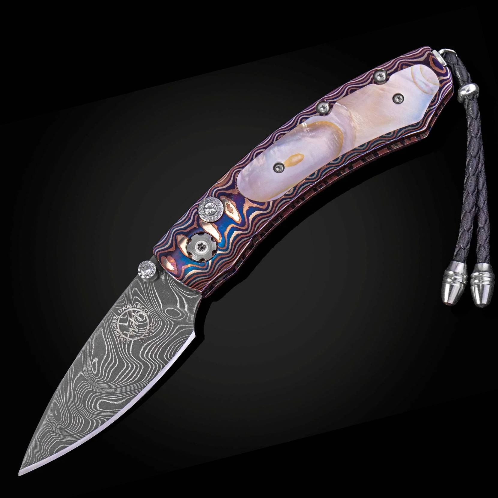 William Henry B09 PINK PEARL 威廉亨利折刀 7500