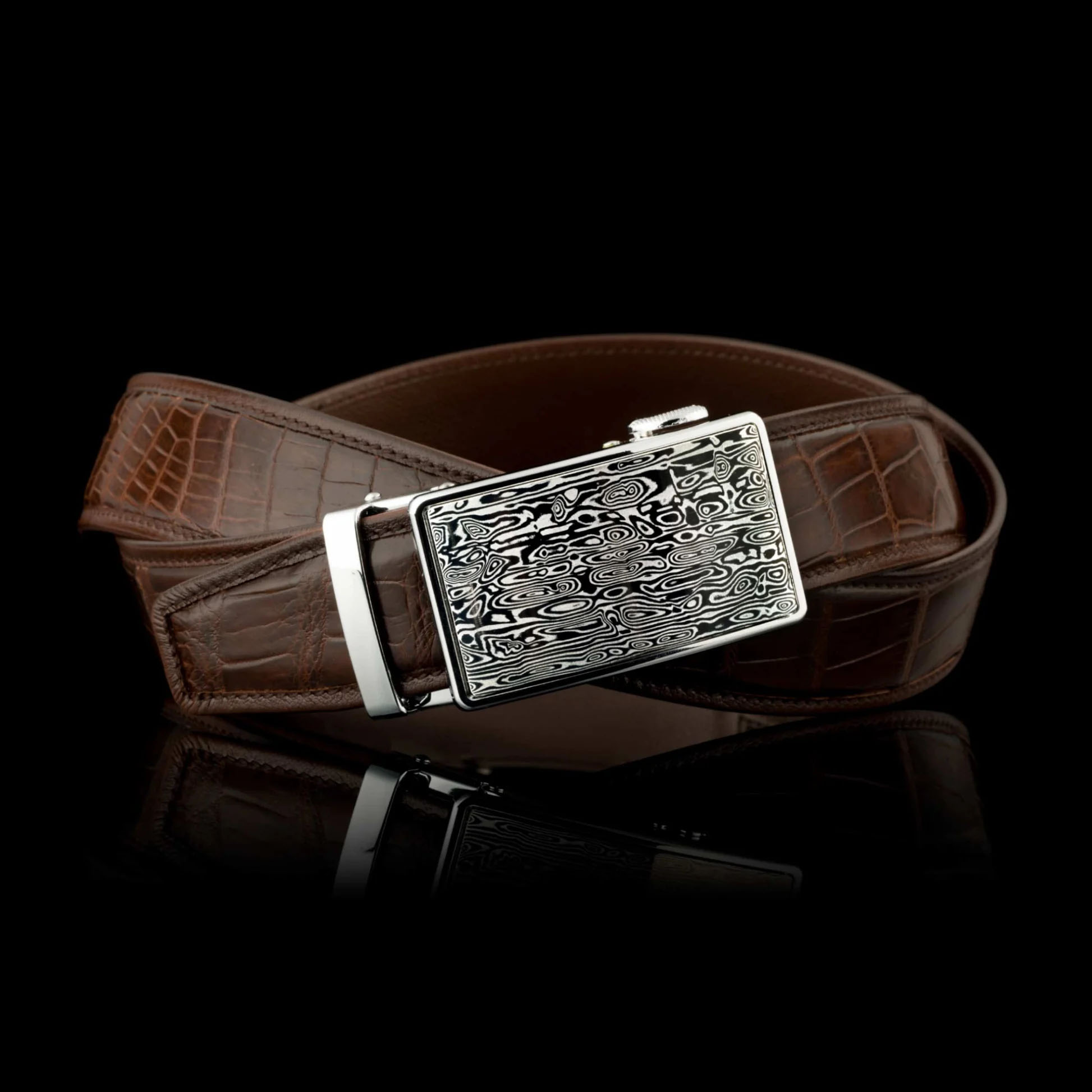 William Henry BKL4 - BRN 威廉亨利皮带扣 14962