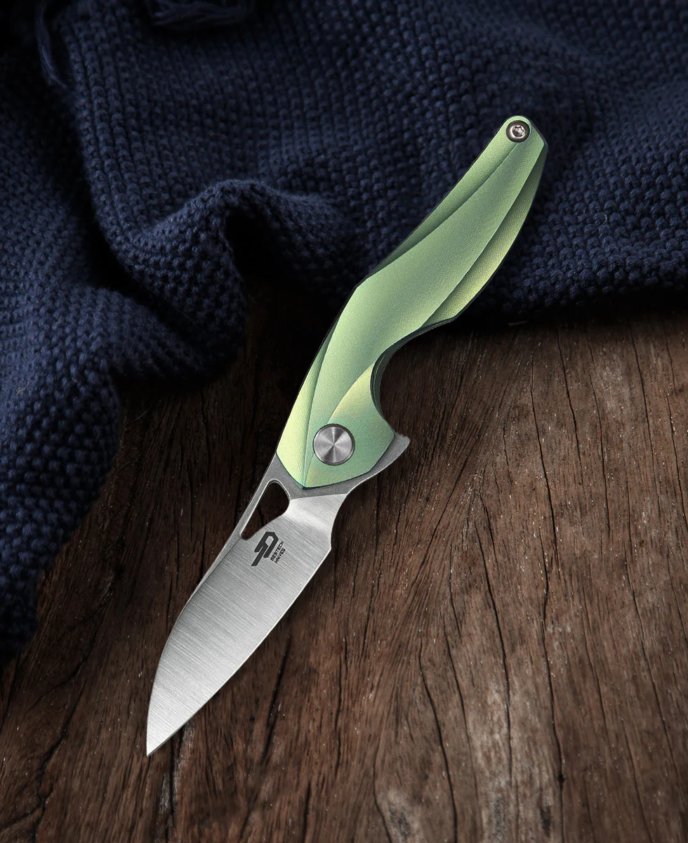 BESTECH THE RETICULAN CPM-S35VN钢 钛合金手柄 BT1810C 绿色 777