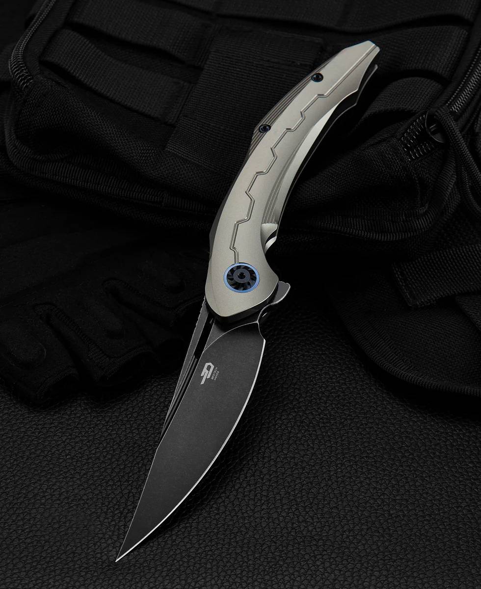 BESTECH MARUKKA M390钢 钛合金手柄 BT2002C 青铜色 1904