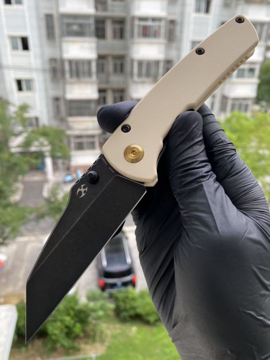 【特惠】Kansept 154CM钢 G10柄 T1015E3 白色 原价560 特惠360