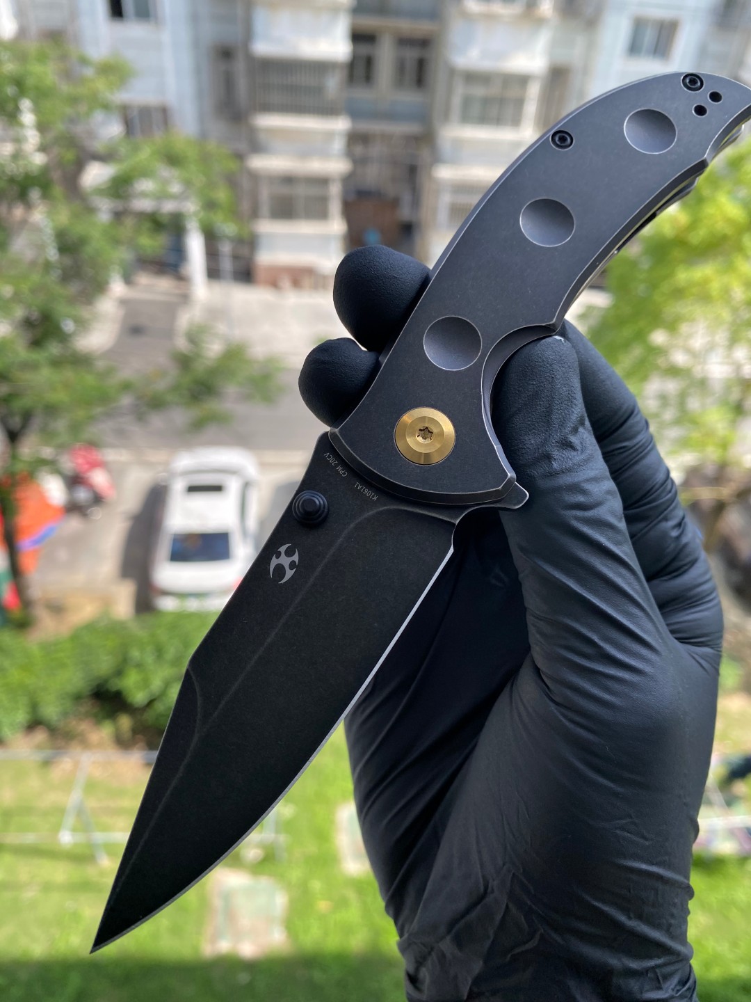 【特惠】Kansept Rei CPM-20CV钢 钛柄 K1061A1 黑色 原价1120 特惠650